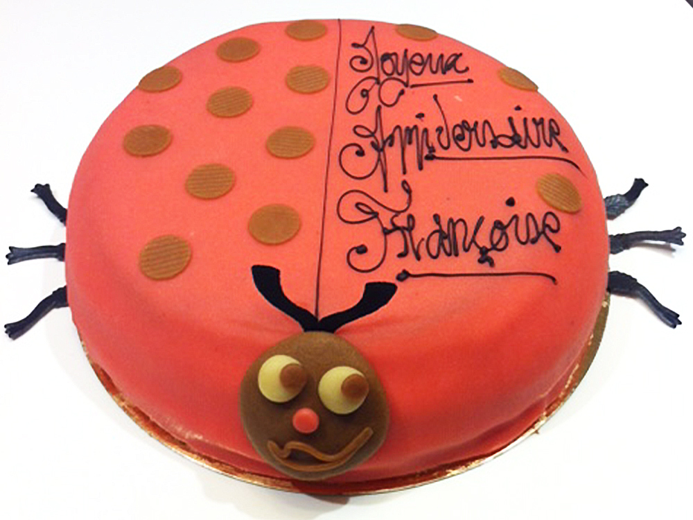 Gâteau personnalisé - Pâtisserie Litzler-Vogel