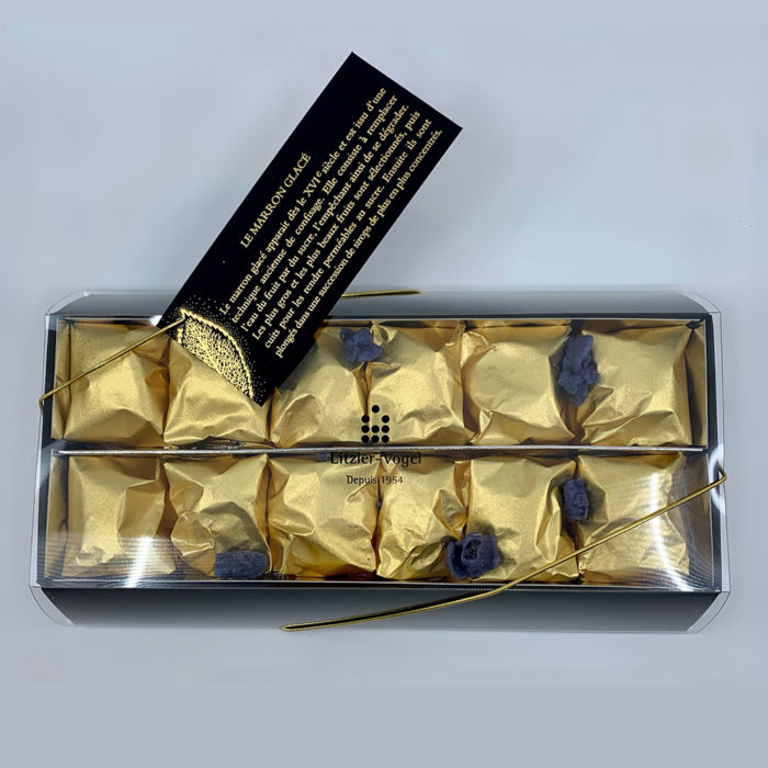 Marrons : Boîte 12 - Pâtisserie Litzler-Vogel